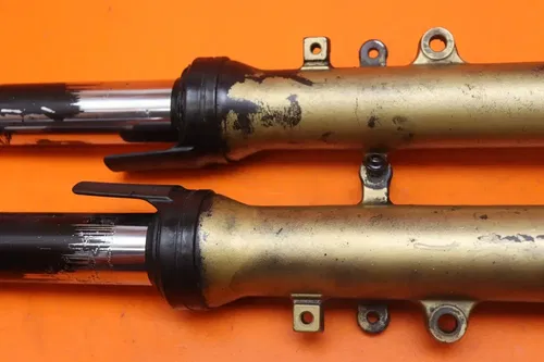 06-09 YAMAHA YZF R6S 03-04 R6 OEM FRONT FORKS SHOCK SUSPENSION SET PAIR