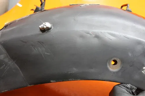 2007 YAMAHA V STAR 1300 OEM REAR BACK WHEEL FENDER MUD GUARD 3D8-21610-00-P2
