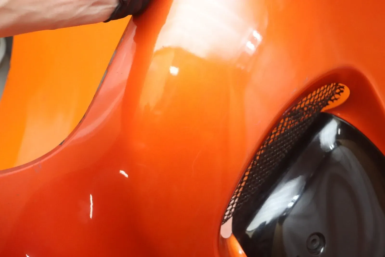 2008-2009 SUZUKI HAYABUSA OEM LEFT LOWER MID UPPER SIDE FAIRING COWL