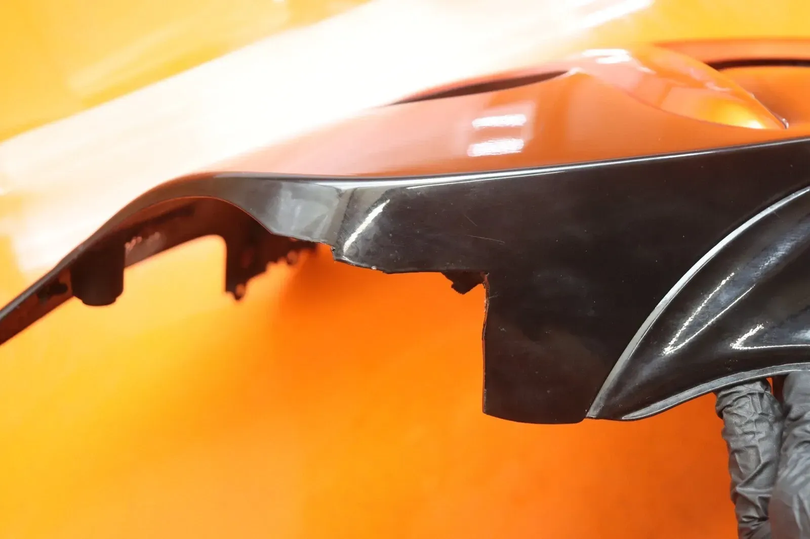 2008-2009 SUZUKI HAYABUSA OEM LEFT LOWER MID UPPER SIDE FAIRING COWL