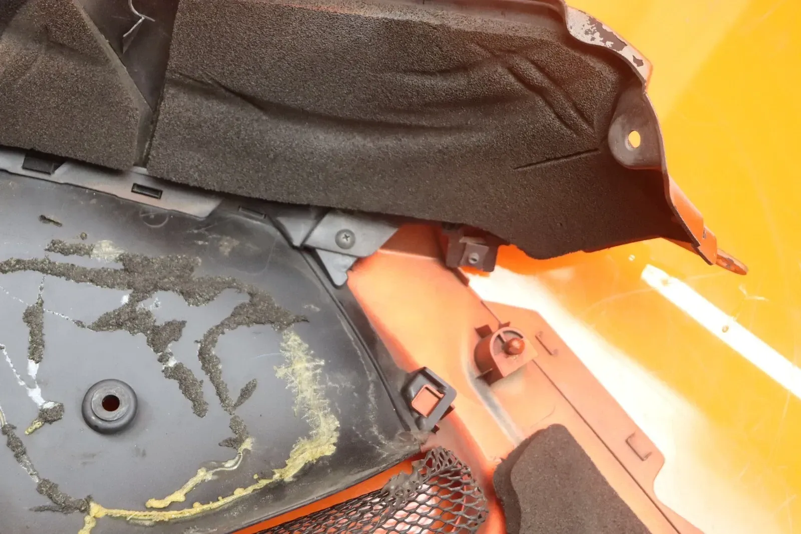 2008-2009 SUZUKI HAYABUSA OEM LEFT LOWER MID UPPER SIDE FAIRING COWL