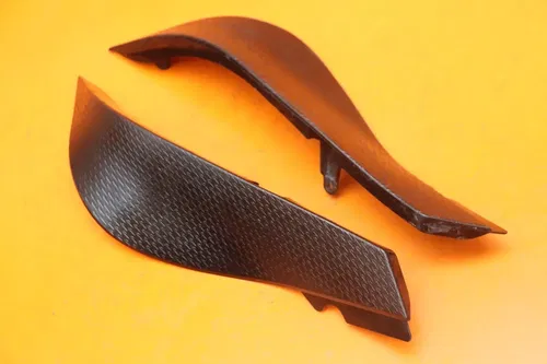 2007-2008 KAWASAKI NINJA ZX6R RIGHT LEFT GAS FUEL TANK PANELS COVERS TRIM COWLS