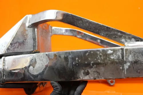 04-07 SUZUKI GSXR1300R BUSA CHROME STRAIGHT EXTENDED REAR SWINGARM SUSPENSION