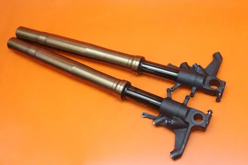 07-08 SUZUKI GSXR 1000 OEM STRAIGHT FRONT FORKS SHOCK SUSPENSION SET PAIR