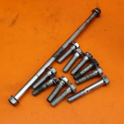 18-23 KAWASAKI NINJA 400 OEM ENGINE MOUNTING BOLTS HARDWARE MOTOR SCREWS