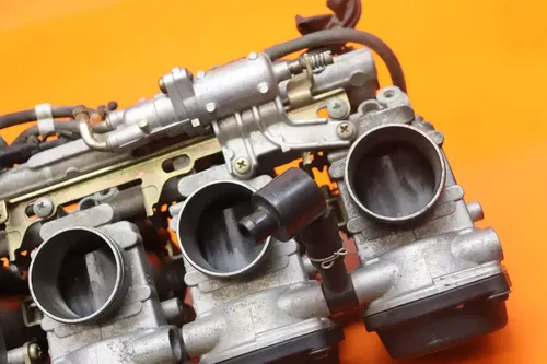 02-03 YAMAHA YZF R1 OEM MAIN FUEL INJECTORS / THROTTLE BODIES