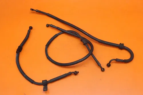 2009 KAWASAKI ER-6N OEM FRONT REAR BRAKE CALIPER HOSES LINES