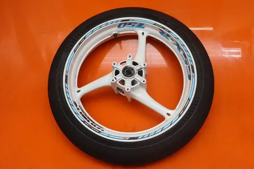2017 12-24 SUZUKI GSXR 600 750 OEM STRAIGHT FRONT WHEEL RIM W TIRE