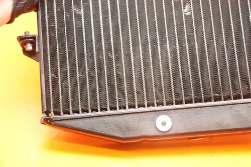 2013 TRIUMPH DAYTONA 675 STRAIGHT ENGINE RADIATOR MOTOR COOLER COOLING RADIATER
