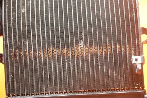 2013 TRIUMPH DAYTONA 675 STRAIGHT ENGINE RADIATOR MOTOR COOLER COOLING RADIATER