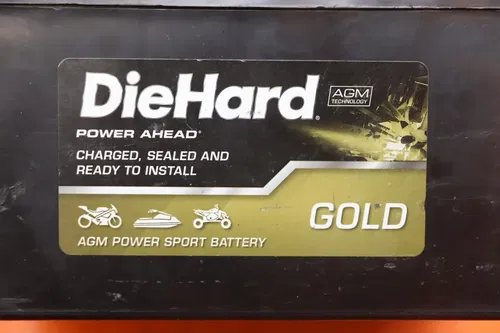 2013-2017 KAWASAKI NINJA ZX6R DIEHARD GOLD AGM BATTERY