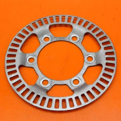 12-15 APRILIA TUONO V4R RSV4 OEM STRAIGHT FRONT WHEEL ABS BRAKE RING DISC