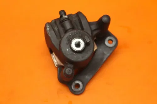 07-12 KAWASAKI NINJA ZX6R OEM REAR BACK BRAKE CALIPER W MOUNT BRACKET WITH PADS