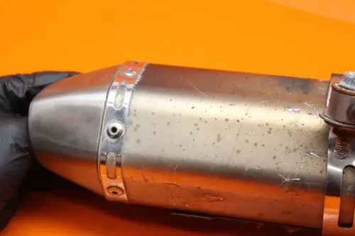12-16 KAWASAKI NINJA 650 EXHAUST PIPE MUFFLER SLIP ON CAN SILENCER 49070-0774