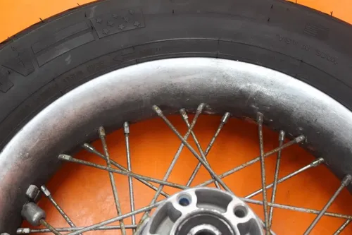 2007 HARLEY-DAVIDSON SOFTAIL DELUXE FLSTN OEM STRAIGHT REAR WHEEL BACK RIM W