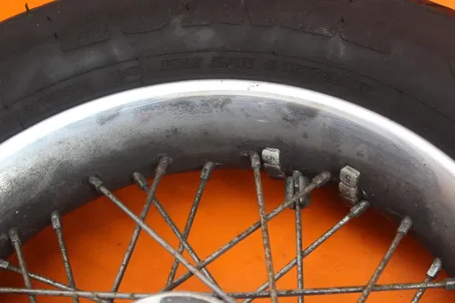 2007 HARLEY-DAVIDSON SOFTAIL DELUXE FLSTN OEM STRAIGHT REAR WHEEL BACK RIM W