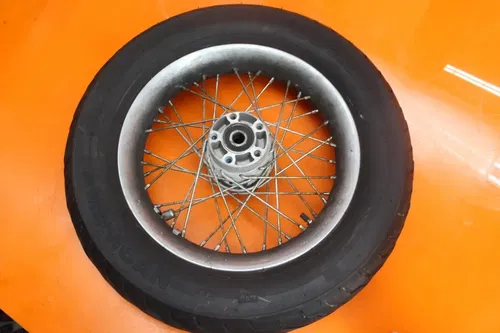 2007 HARLEY-DAVIDSON SOFTAIL DELUXE FLSTN OEM STRAIGHT REAR WHEEL BACK RIM W