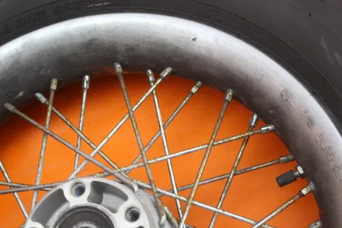 2007 HARLEY-DAVIDSON SOFTAIL DELUXE FLSTN OEM STRAIGHT REAR WHEEL BACK RIM W