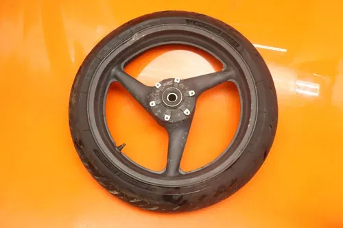 01-06 HONDA CBR600F4I OEM FRONT WHEEL RIM W TIRE