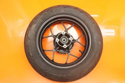 2017-2020 HONDA GROM 125 OEM STRAIGHT REAR WHEEL BACK RIM W TIRE