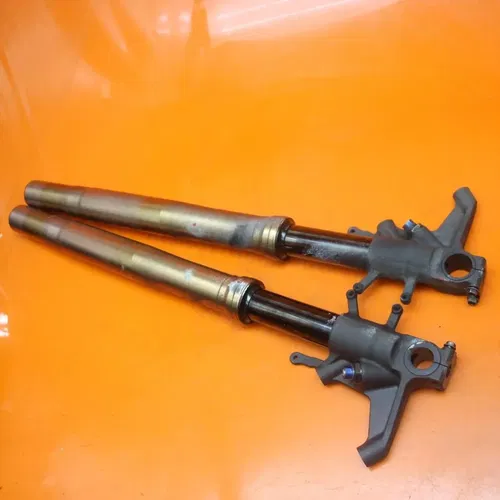 2007 2008 SUZUKI GSXR 1000 OEM STRAIGHT FRONT FORKS SHOCK SUSPENSION SET PAIR