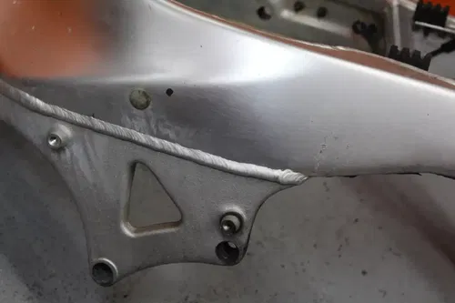 2000 2001 YAMAHA YZF R1 STR8 FRAME CHASSIS RACE/STUNT ONLY 386-334-6729 4 DETAIL