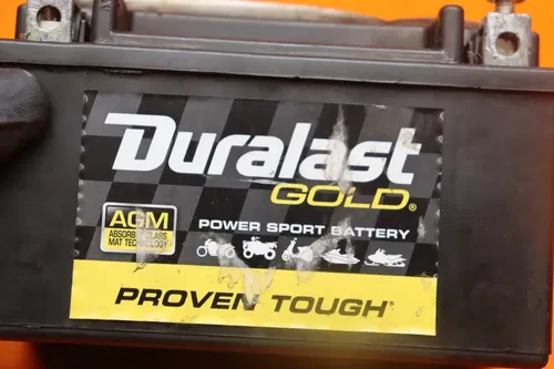 97-17 2007 SUZUKI GSXR 600 DURALAST GOLD BATTERY AZX7A