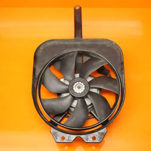 00-01 KAWASAKI NINJA ZX12R BLACK OEM ENGINE RADIATOR COOLING FAN 59502-1133