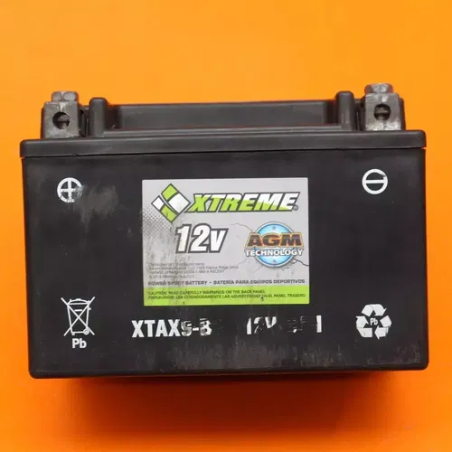 2007-2012 KAWASAKI NINJA ZX6R AGM XTREME BATTERY 12V 26012-0088