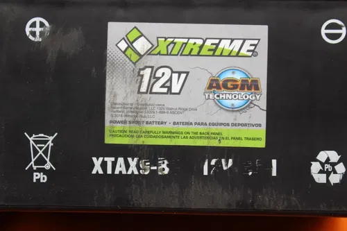 2007-2012 KAWASAKI NINJA ZX6R AGM XTREME BATTERY 12V 26012-0088