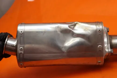 99-07 SUZUKI HAYABUSA YOSHIMURA EXHAUST PIPE MUFFLER SLIP ON CAN SILENCER