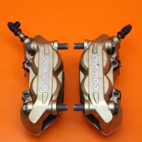 12-15 APRILIA TUONO V4R RSV4 BREMBO RIGHT LEFT FRONT BRAKE CALIPER SET PAIR