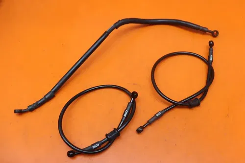 06-09 YAMAHA YZF R6S 03-04 R6 CORE FRONT REAR BRAKE CALIPER HOSE LINE