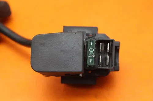 2007 2008 KAWASAKI NINJA ZX6R OEM ENGINE MOTOR STARTER RELAY w/ WIRE LEADS