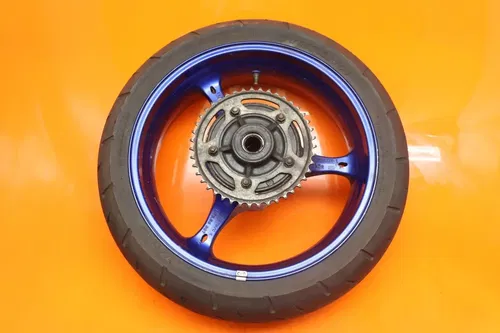 2006-2007 SUZUKI GSXR 600 750 OEM STRAIGHT REAR WHEEL BACK RIM