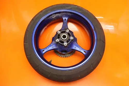 2006-2007 SUZUKI GSXR 600 750 OEM STRAIGHT REAR WHEEL BACK RIM