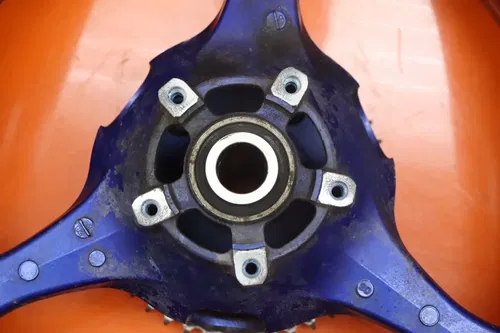 2006-2007 SUZUKI GSXR 600 750 OEM STRAIGHT REAR WHEEL BACK RIM