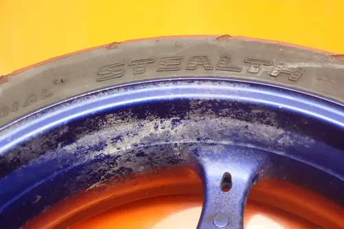 2006-2007 SUZUKI GSXR 600 750 OEM STRAIGHT REAR WHEEL BACK RIM