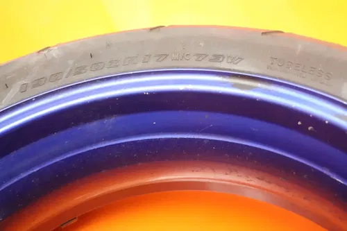 2006-2007 SUZUKI GSXR 600 750 OEM STRAIGHT REAR WHEEL BACK RIM