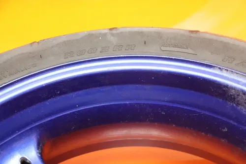 2006-2007 SUZUKI GSXR 600 750 OEM STRAIGHT REAR WHEEL BACK RIM