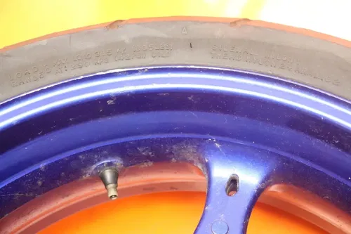 2006-2007 SUZUKI GSXR 600 750 OEM STRAIGHT REAR WHEEL BACK RIM