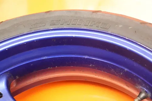2006-2007 SUZUKI GSXR 600 750 OEM STRAIGHT REAR WHEEL BACK RIM