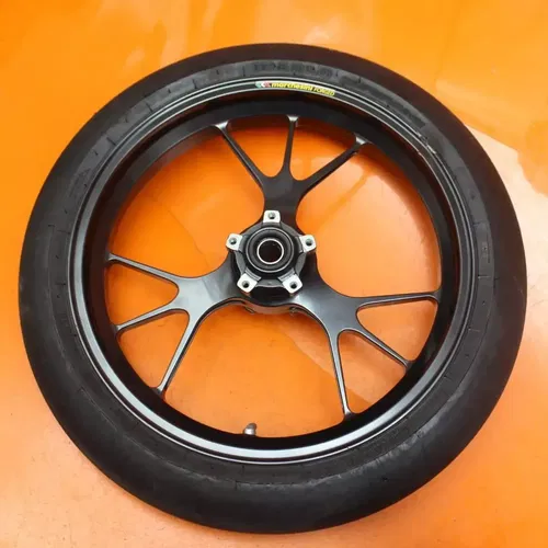 16-18 DUCATI MONSTER 1200 R BREMBO FRONT WHEEL RIM W TIRE 50121881AB