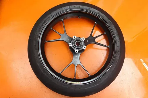 16-18 DUCATI MONSTER 1200 R BREMBO FRONT WHEEL RIM W TIRE 50121881AB
