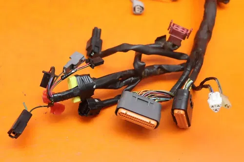 07-08 KAWASAKI NINJA ZX6R OEM MAIN ENGINE WIRING HARNESS MOTOR WIRE LOOM