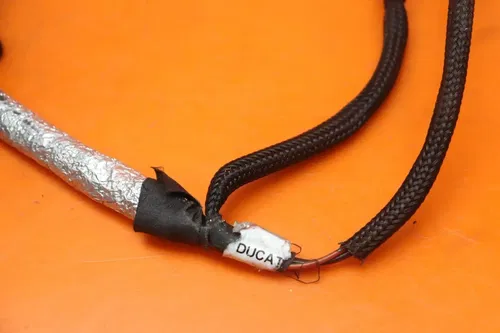 20-24 DUCATI STREETFIGHTER V4 V4S OEM FAN WIRING HARNESS RADIATOR WIRE LOOM
