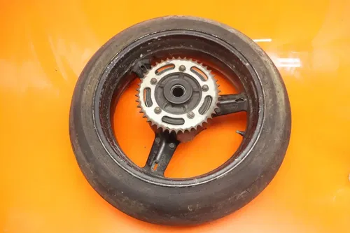 2001-2004 SUZUKI GSXR 1000 OEM REAR WHEEL BACK RIM W TIRE