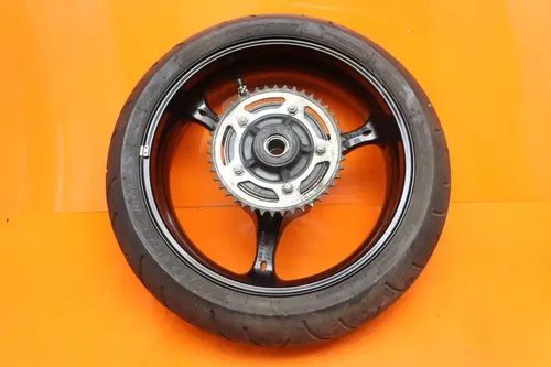 2006-2007 SUZUKI GSXR 600 750 OEM STRAIGHT REAR WHEEL BACK RIM