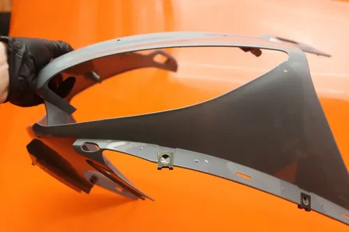 2007 YAMAHA YZF R6S ZXMT FRONT UPPER NOSE FAIRING COWL SHROUD *NICE*