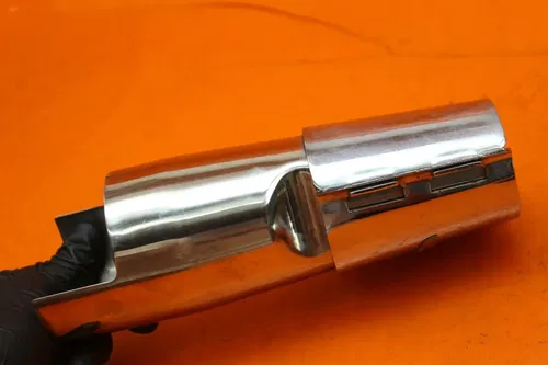 2005 SUZUKI BOULEVARD C50 VL800 OEM FRONT FORK UPPER COVER TOP GUARD SHIELD